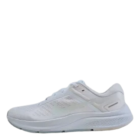 Air Zoom Structure 24 Women's  White/barely Green-light Soft