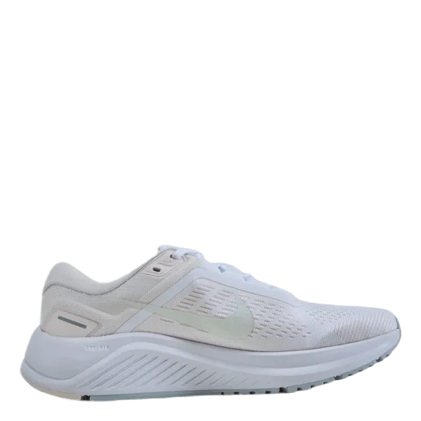 Air Zoom Structure 24 Women's  White/barely Green-light Soft