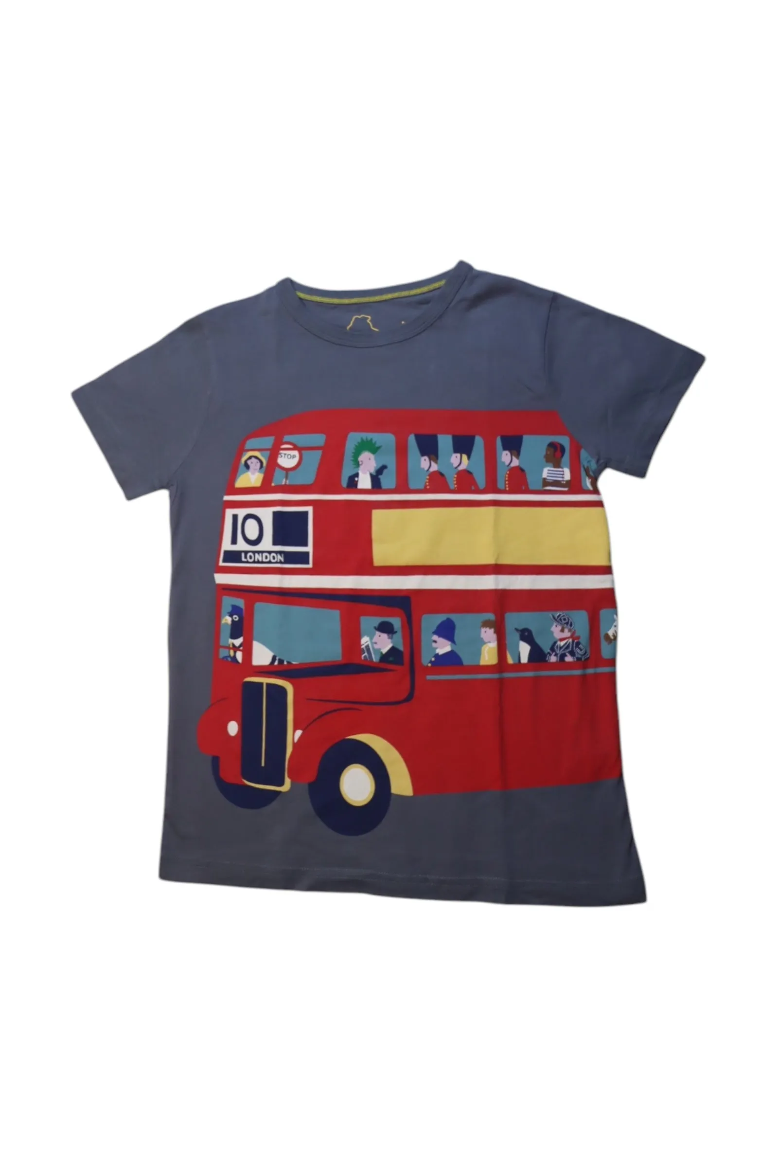 Boden Bus Graphic T-Shirt 7-8Y