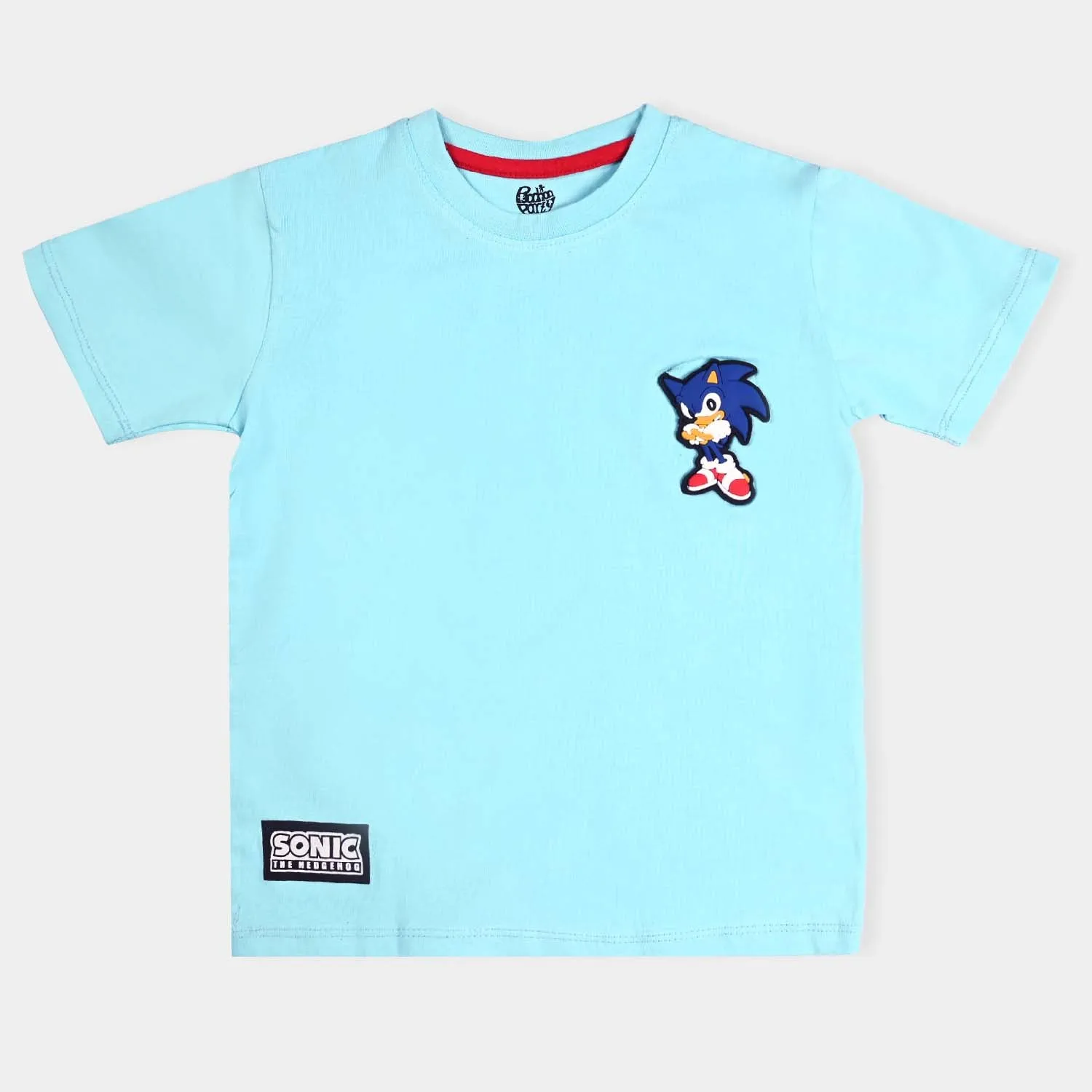 Boys Slub Jersey T-Shirt H/S -T.Turquoise