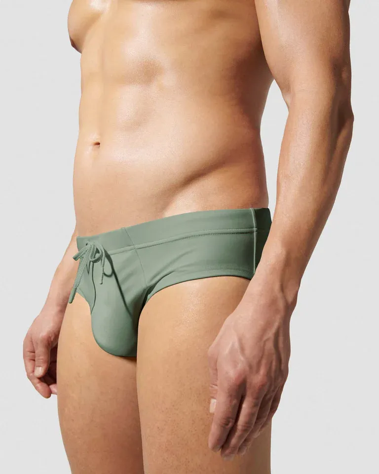 CDLP Swim Brief Sage Green
