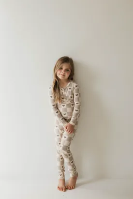 Check Your Heart  |  Two Piece Bamboo Pajamas