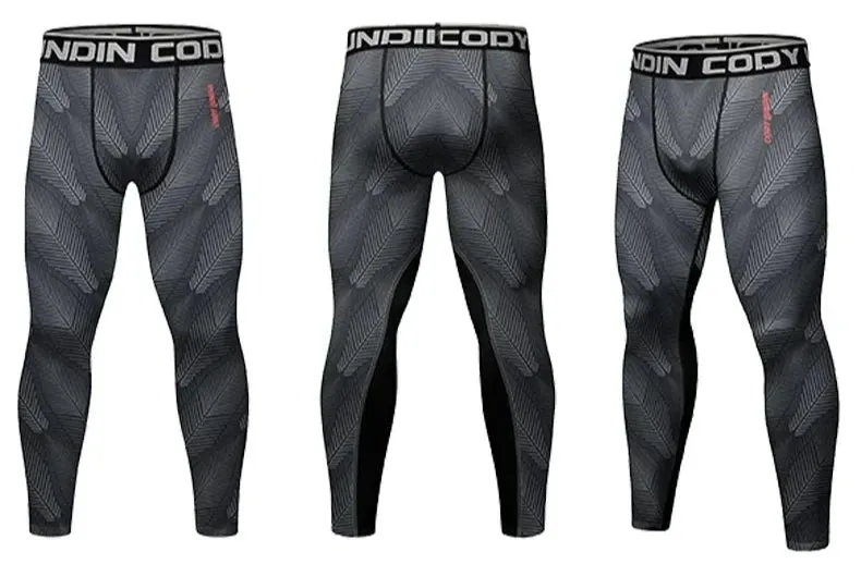Cody Lundin - Scales - BJJ compression tights /rash guard / Spats /Pants