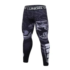 Cody Lundin - Silverback  - BJJ compression tights /rash guard / Spats /Pants