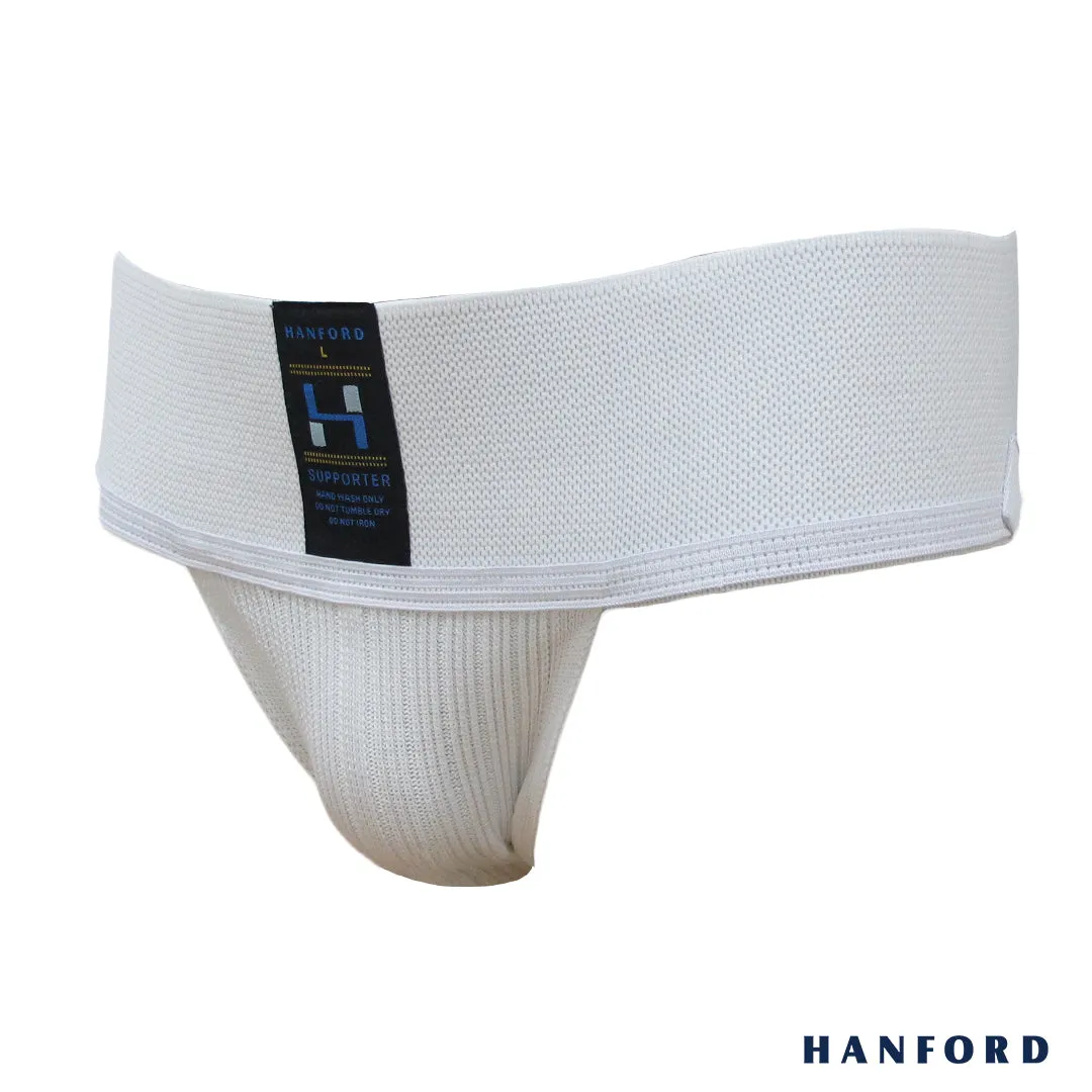 Hanford Athletic Men Supporter 3inches Plain Garter - Natural (Single Pack)