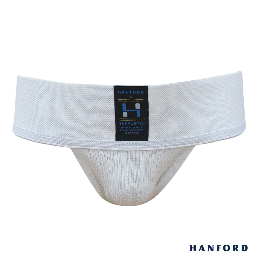 Hanford Athletic Men Supporter 3inches Plain Garter - Natural (Single Pack)