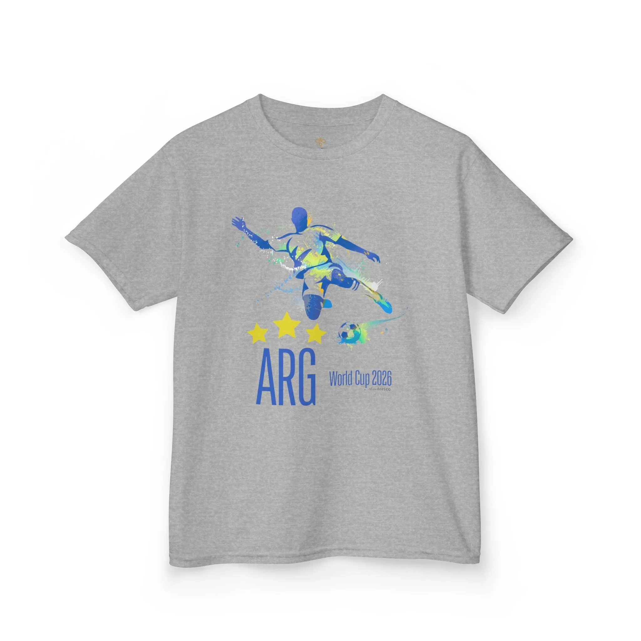 Kids Soccer Argentina World Cup 2026 Hive Tee