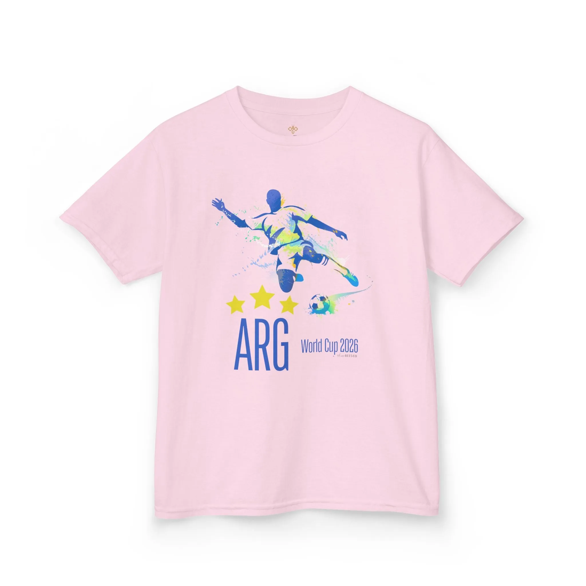 Kids Soccer Argentina World Cup 2026 Hive Tee
