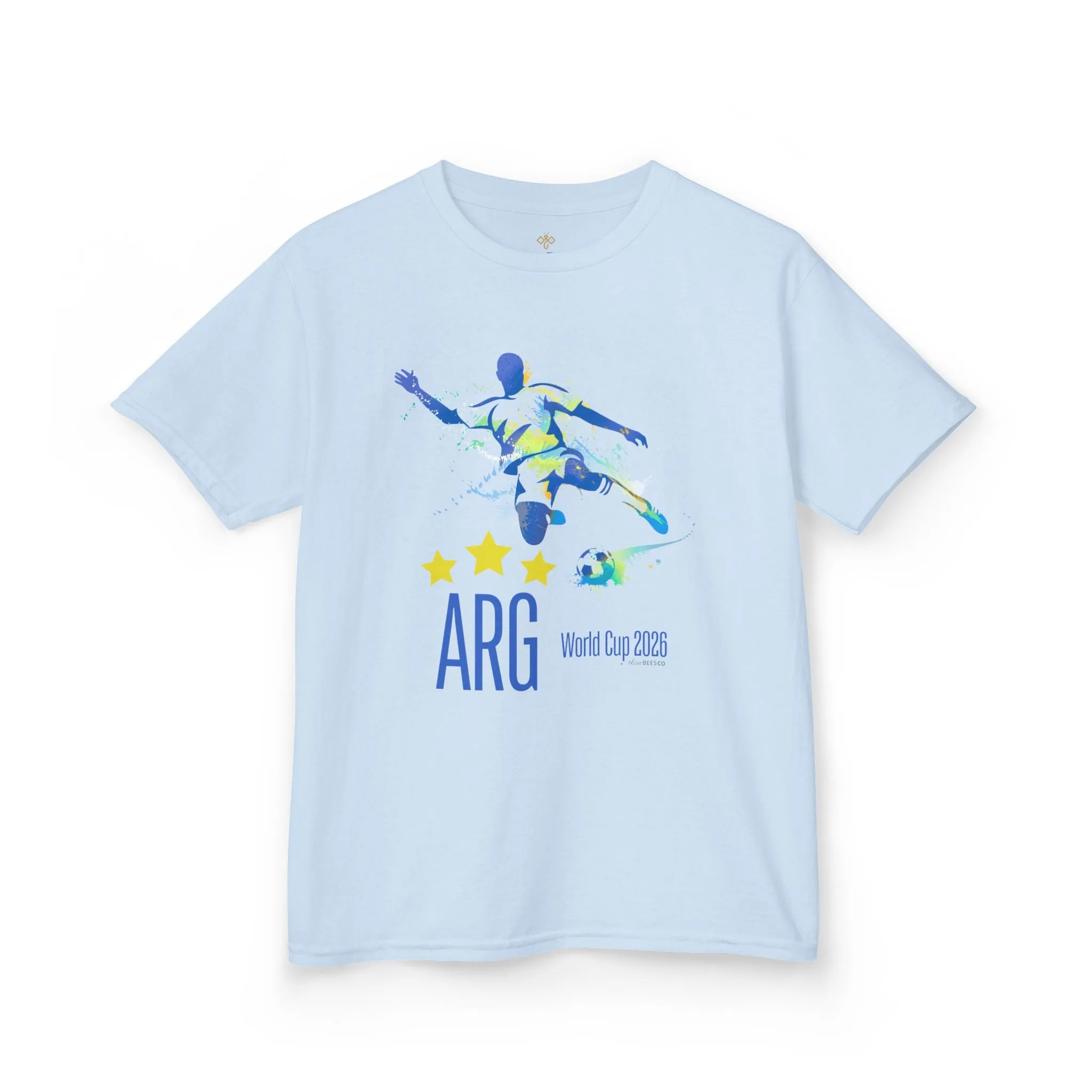 Kids Soccer Argentina World Cup 2026 Hive Tee