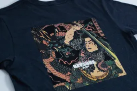 Kitsune "BOX" T-Shirt - Midnight Navy Heather