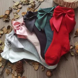 Knee High Long  Baby Girls Socks