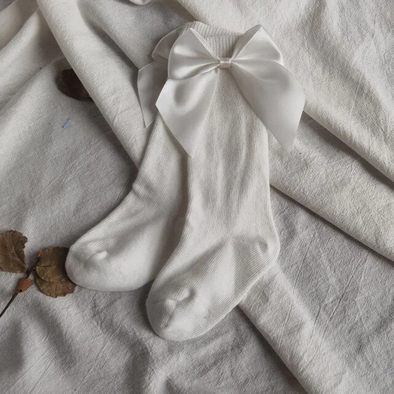 Knee High Long  Baby Girls Socks