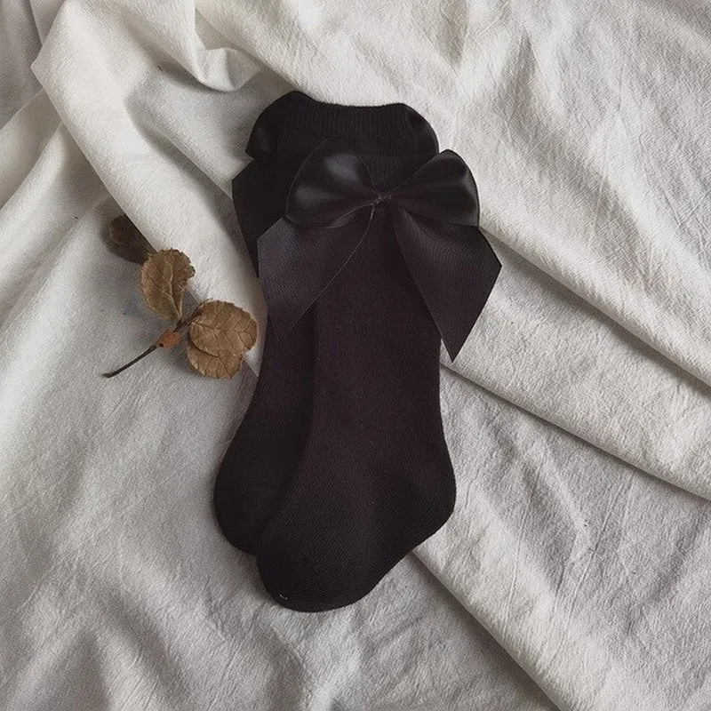 Knee High Long  Baby Girls Socks