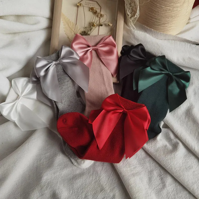 Knee High Long  Baby Girls Socks