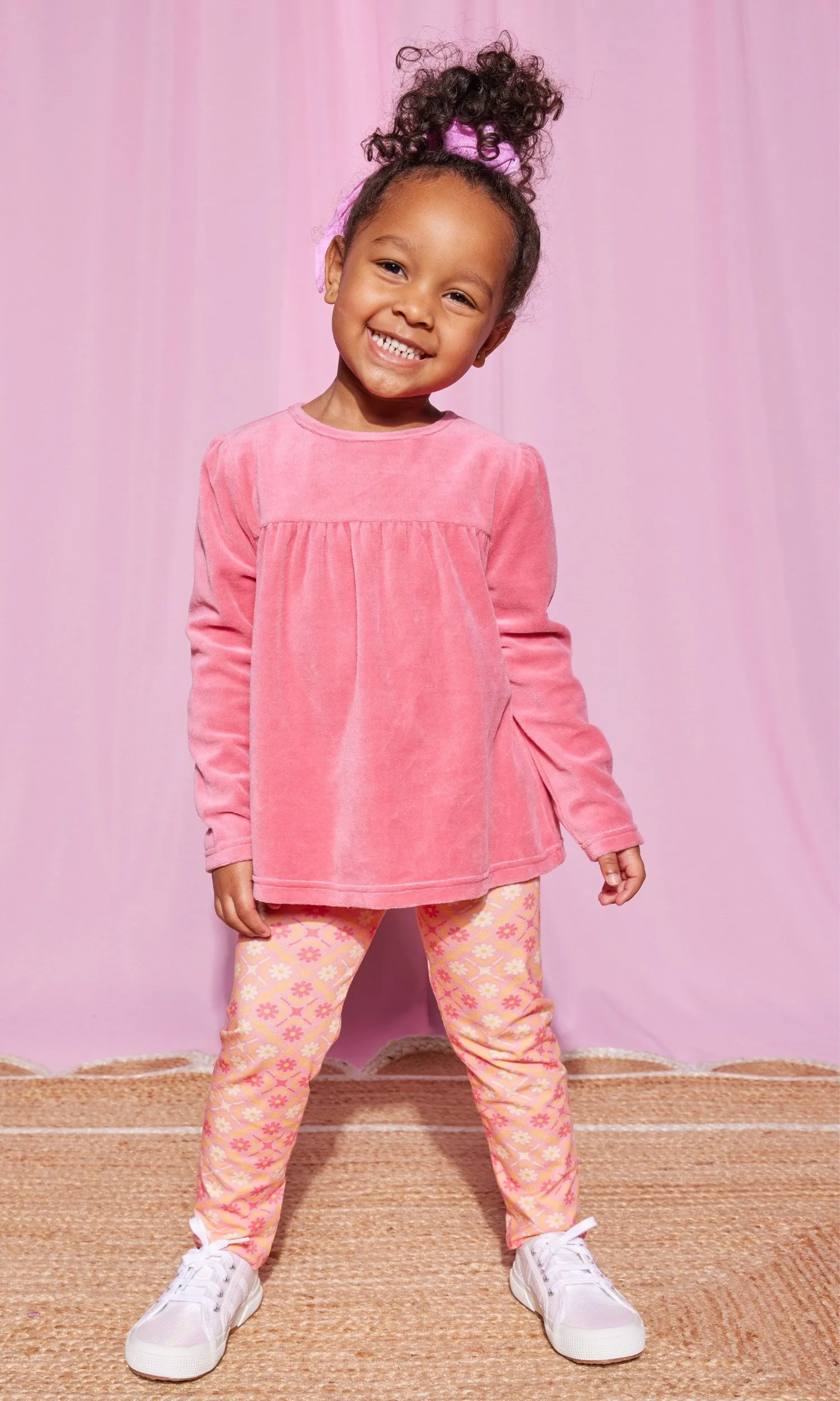 Lisle Top - Rose Velour