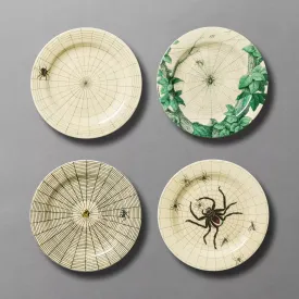 Melamine Spider and Web Appetizer Plates - John Derian Company