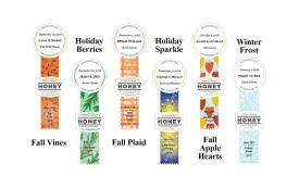 Seasonal Honey Favors