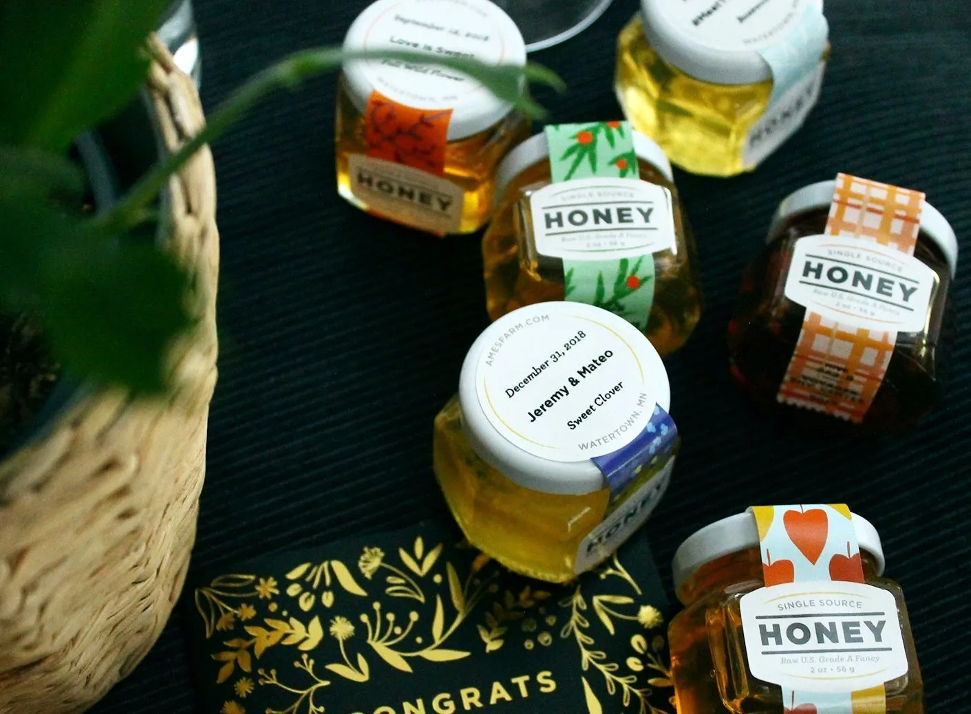 Seasonal Honey Favors