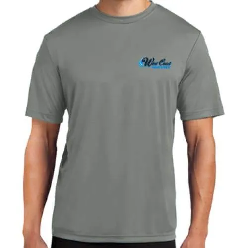 WCPS BLUE LOGO GREY T-SHIRT 50/50